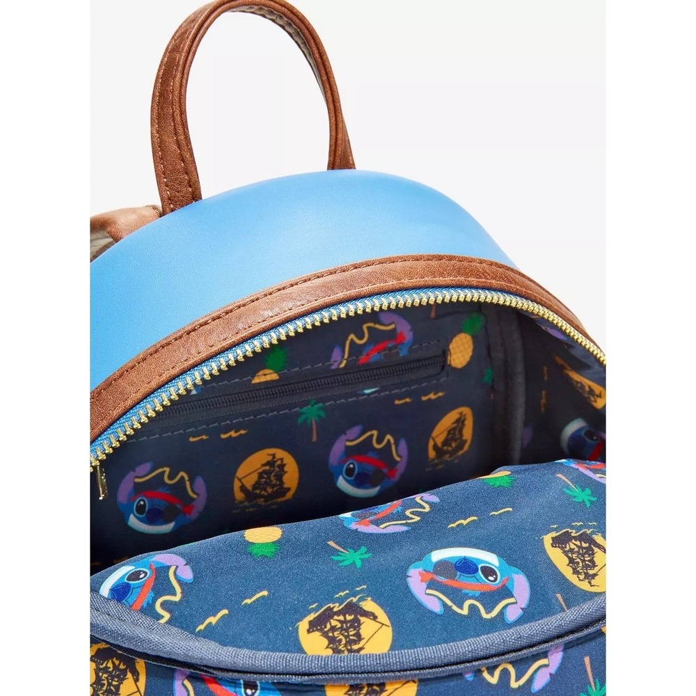 Loungefly Disney Lilo & Stitch Pirate Stitch Figural Mini Backpack - Exclusive - Picture 5 of 5